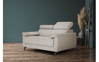 Sofa 2-Sitzer mit verstellbaren Kopfstützen TAUNUS