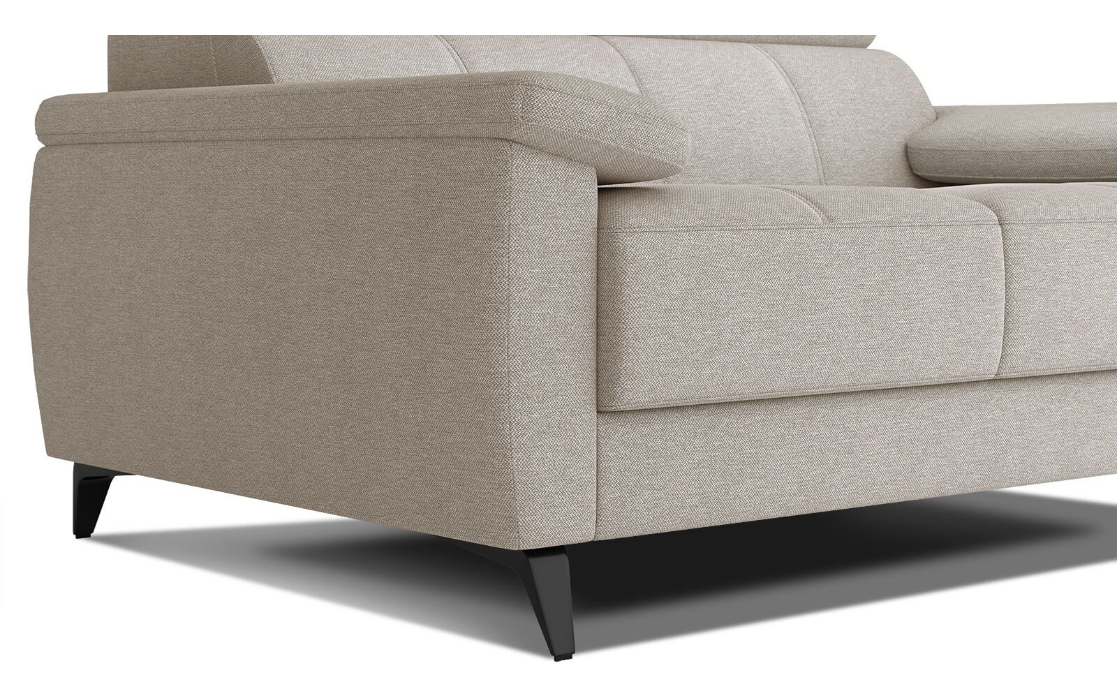 Sofa 2-Sitzer mit verstellbaren Kopfstützen TAUNUS