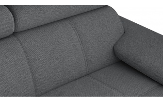 Sofa 2-Sitzer mit verstellbaren Kopfstützen TAUNUS