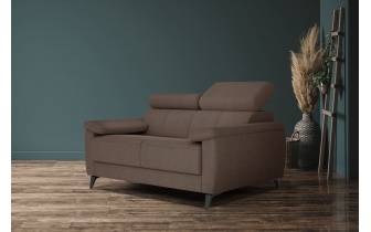 Sofa 2-Sitzer mit verstellbaren Kopfstützen TAUNUS