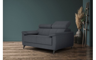 Sofa 2-Sitzer mit verstellbaren Kopfstützen TAUNUS