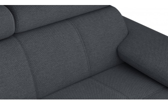 Sofa 2-Sitzer mit verstellbaren Kopfstützen TAUNUS