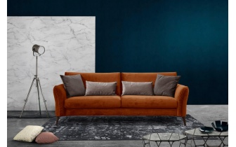 Canapé droit 3 places XXL FIGARI