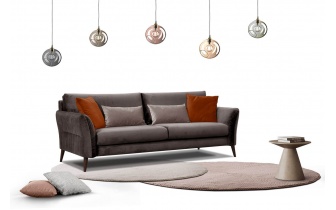 Canapé droit 3 places XXL FIGARI