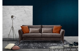 Canapé droit 3 places XXL FIGARI