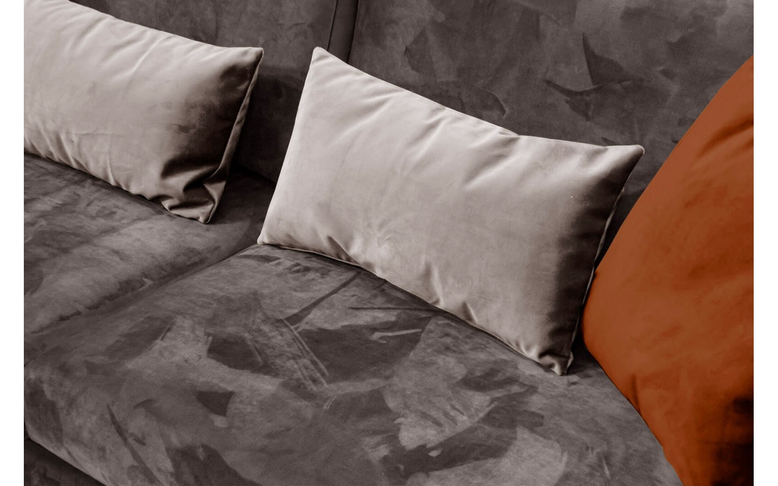 Canapé droit 3 places XXL FIGARI