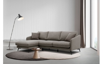 Canapé d'angle gauche 4 places SOGEL