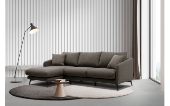 Canapé d'angle gauche 4 places SOGEL