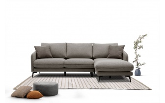 Canapé d'angle droit 4 places SOGEL