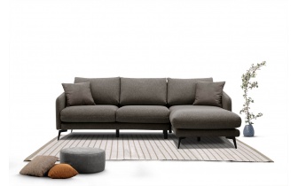 Canapé d'angle droit 4 places SOGEL