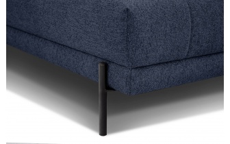 Canapé d'angle gauche avec appuis-tête réglables 5 places AVENA