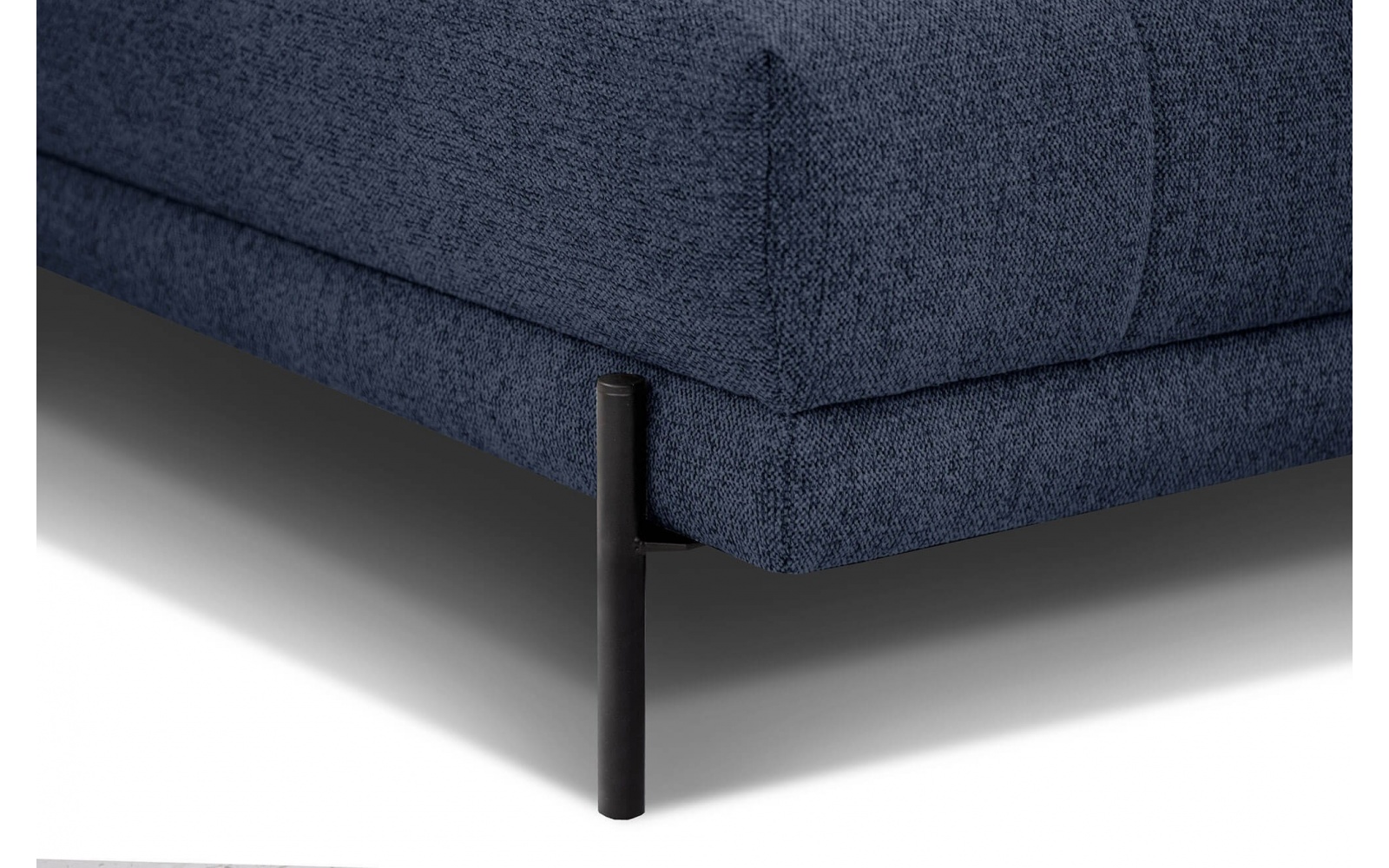 Canapé d'angle gauche avec appuis-tête réglables 5 places AVENA