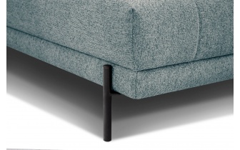 Canapé d'angle gauche avec appuis-tête réglables 5 places AVENA