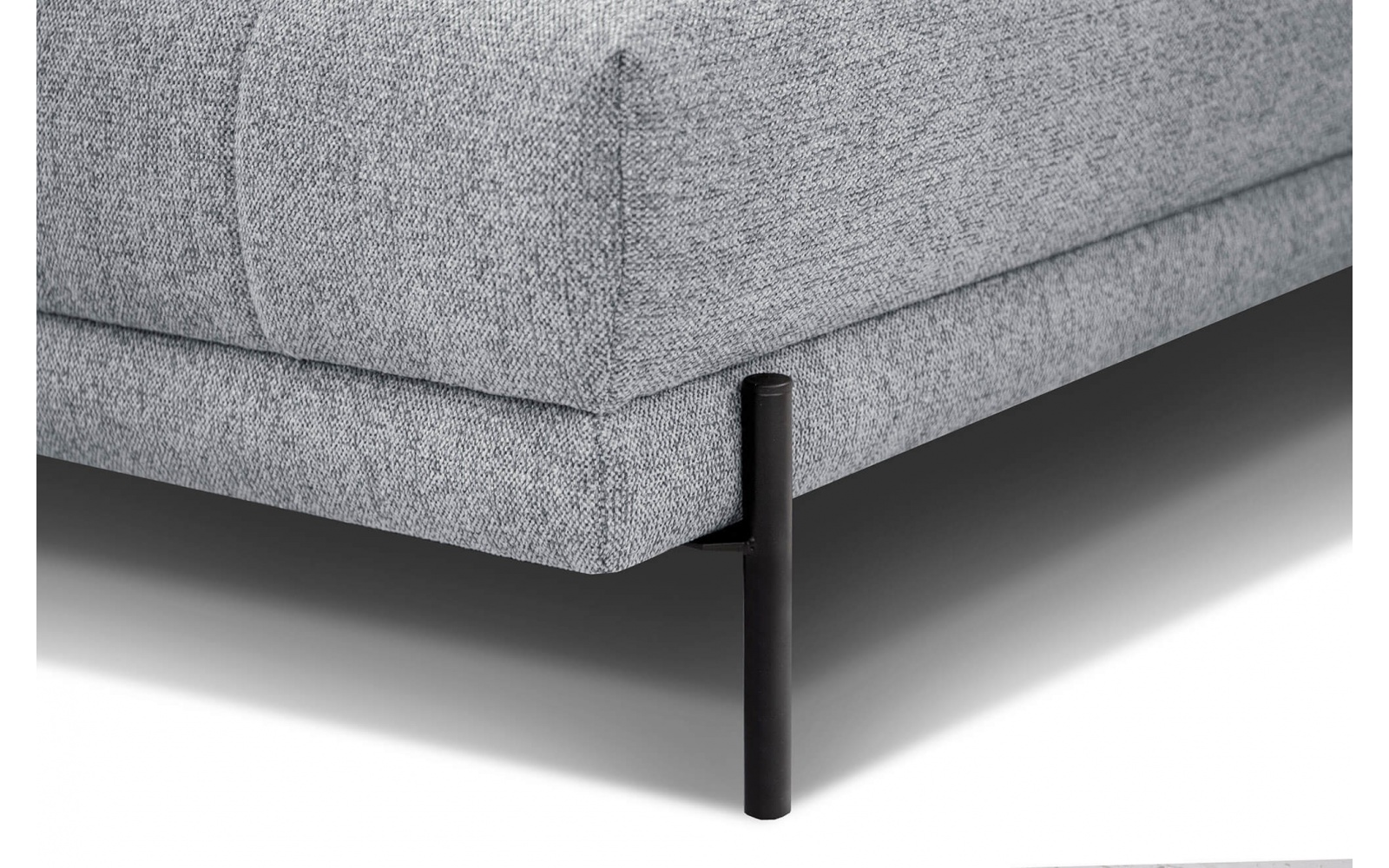 Canapé d'angle droit avec appuis-tête réglables 5 places AVENA