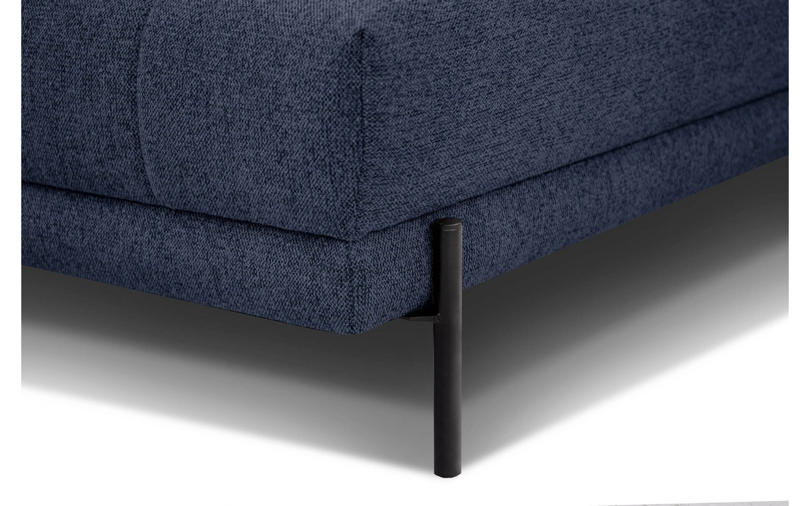 Canapé d'angle droit avec appuis-tête réglables 5 places AVENA