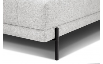 Canapé d'angle droit avec appuis-tête réglables 5 places AVENA