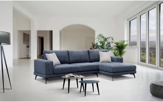 Canapé d'angle droit 4 places MEDIOLANE