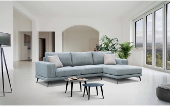 Canapé d'angle droit 4 places MEDIOLANE