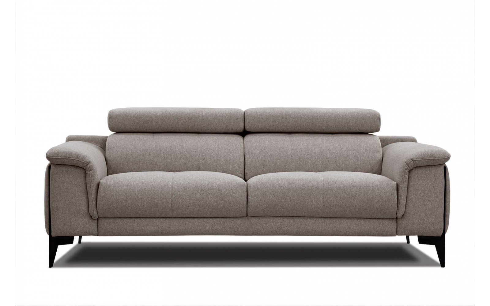 Canapé droit XXL 3 places avec appuis-tête réglables MATERA