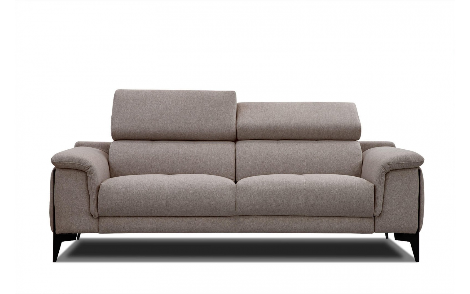 Canapé droit XXL 3 places avec appuis-tête réglables MATERA