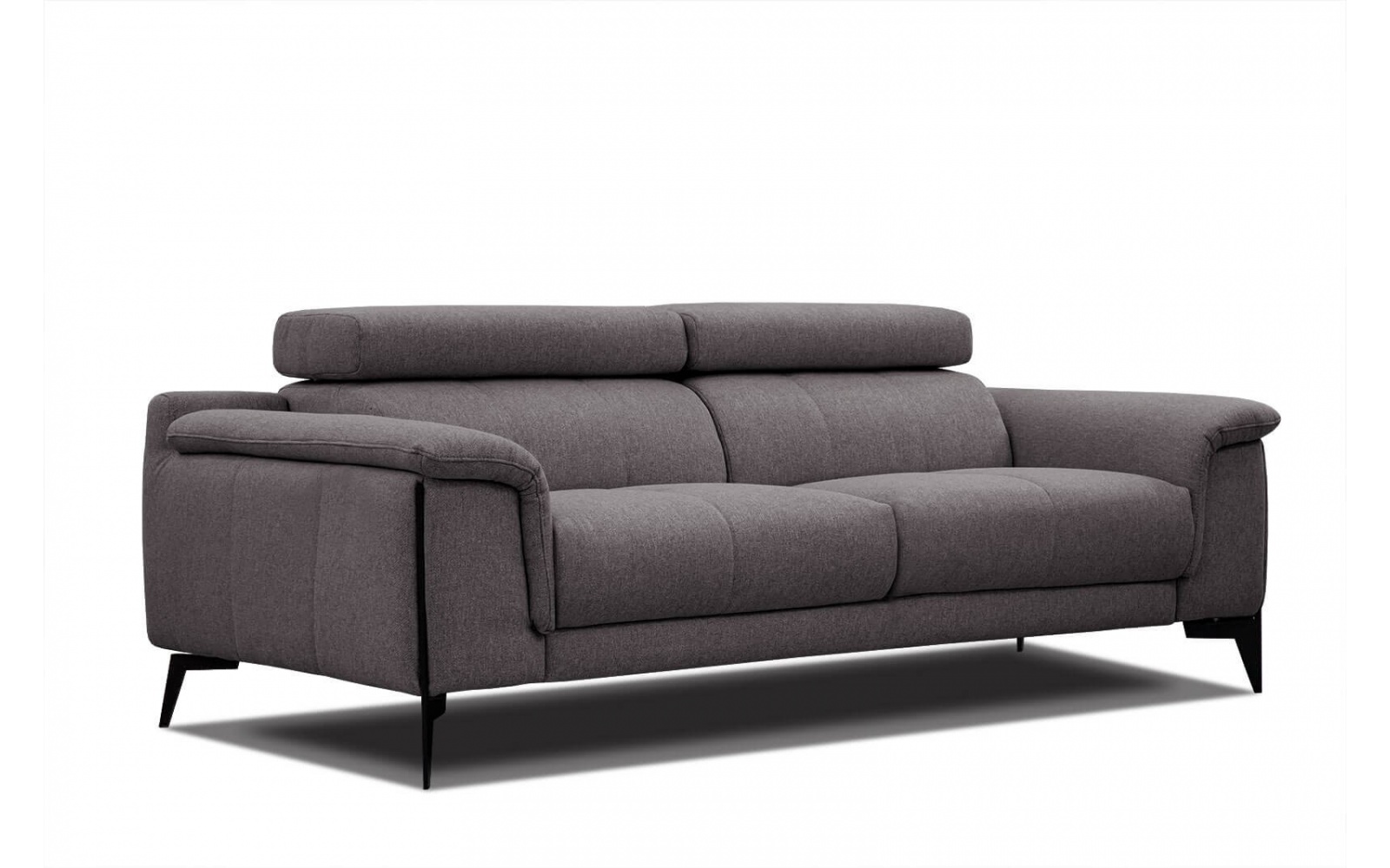 Canapé droit XXL 3 places avec appuis-tête réglables MATERA