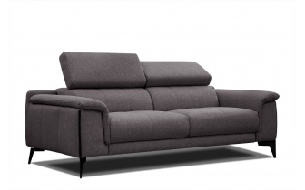 Canapé droit XXL 3 places avec appuis-tête réglables MATERA