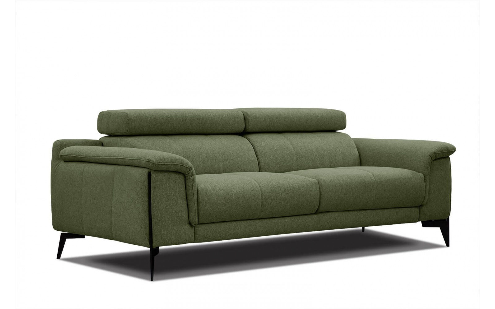 Canapé droit XXL 3 places avec appuis-tête réglables MATERA