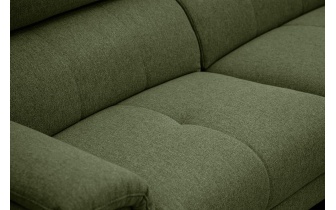 Canapé droit XXL 3 places avec appuis-tête réglables MATERA