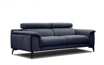 Canapé droit XXL 3 places avec appuis-tête réglables MATERA