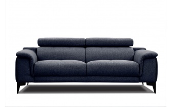 Canapé droit XXL 3 places avec appuis-tête réglables MATERA