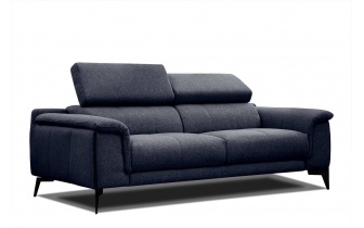 Canapé droit XXL 3 places avec appuis-tête réglables MATERA