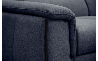 Canapé droit XXL 3 places avec appuis-tête réglables MATERA