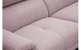 Canapé droit XXL 3 places avec appuis-tête réglables MATERA