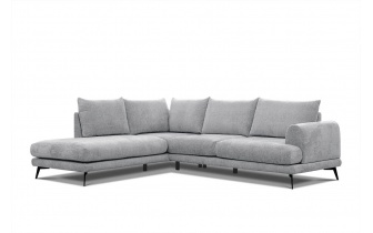 Canapé d'angle gauche 5 places ADRIA