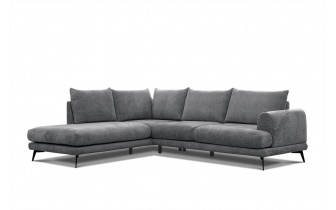 Canapé d'angle gauche 5 places ADRIA