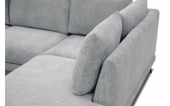 Canapé d'angle droit 5 places ADRIA