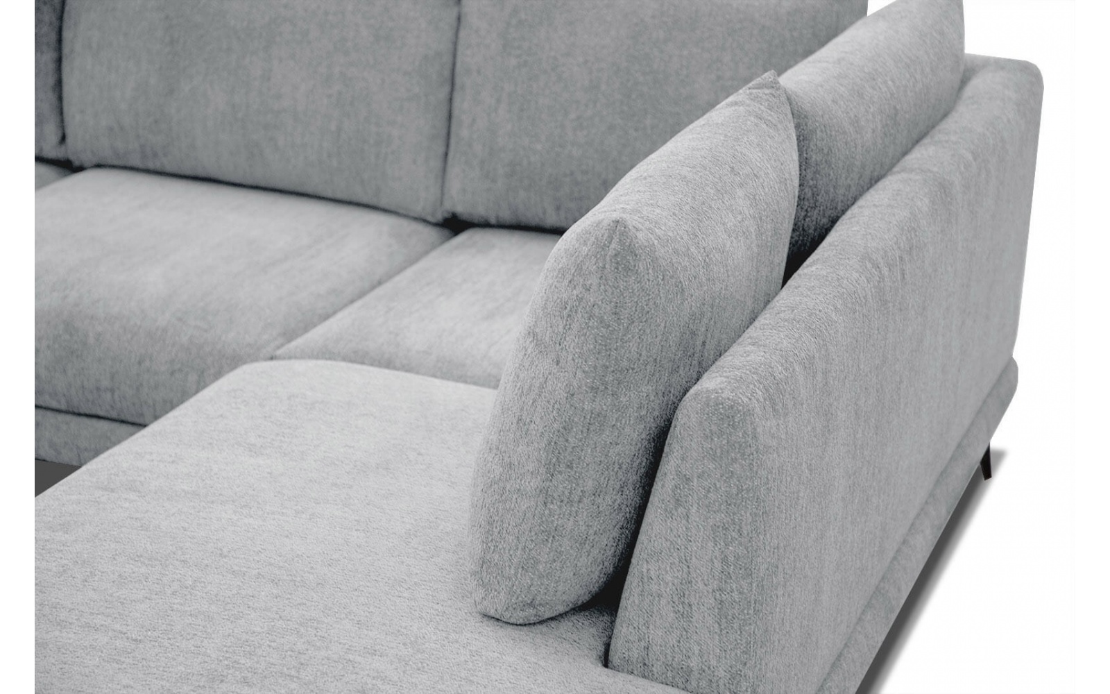 Canapé d'angle droit 5 places ADRIA