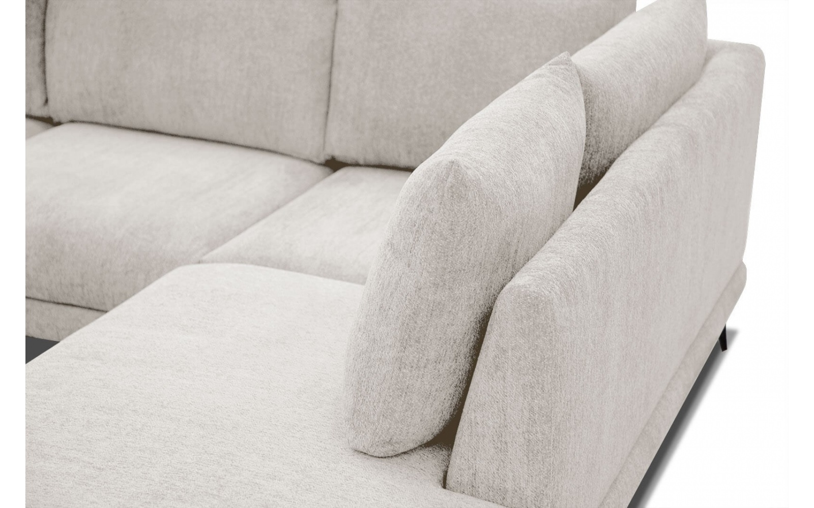 Canapé d'angle droit 5 places ADRIA