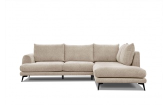 Canapé d'angle droit 5 places ADRIA