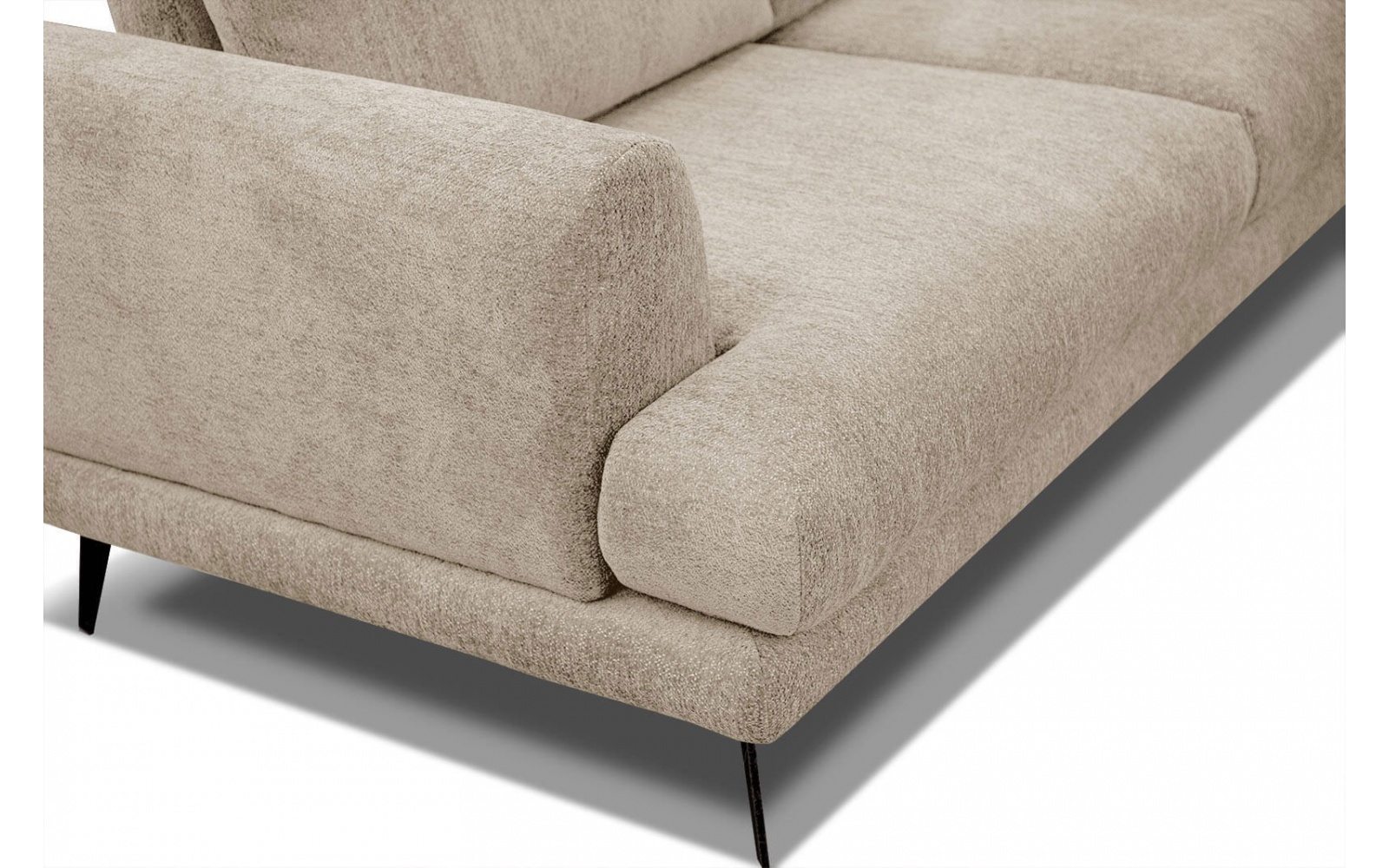 Canapé d'angle droit 5 places ADRIA