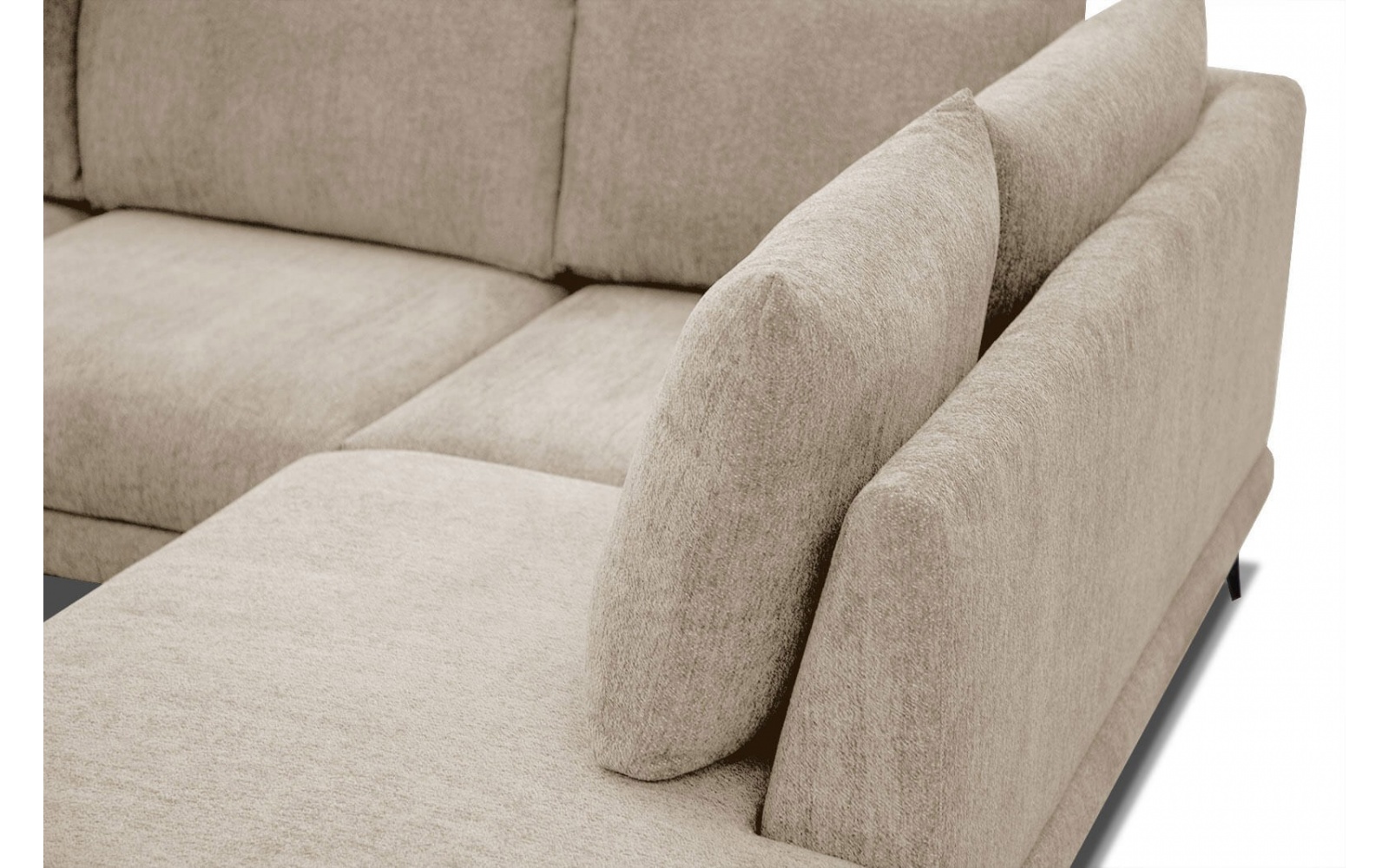 Canapé d'angle droit 5 places ADRIA