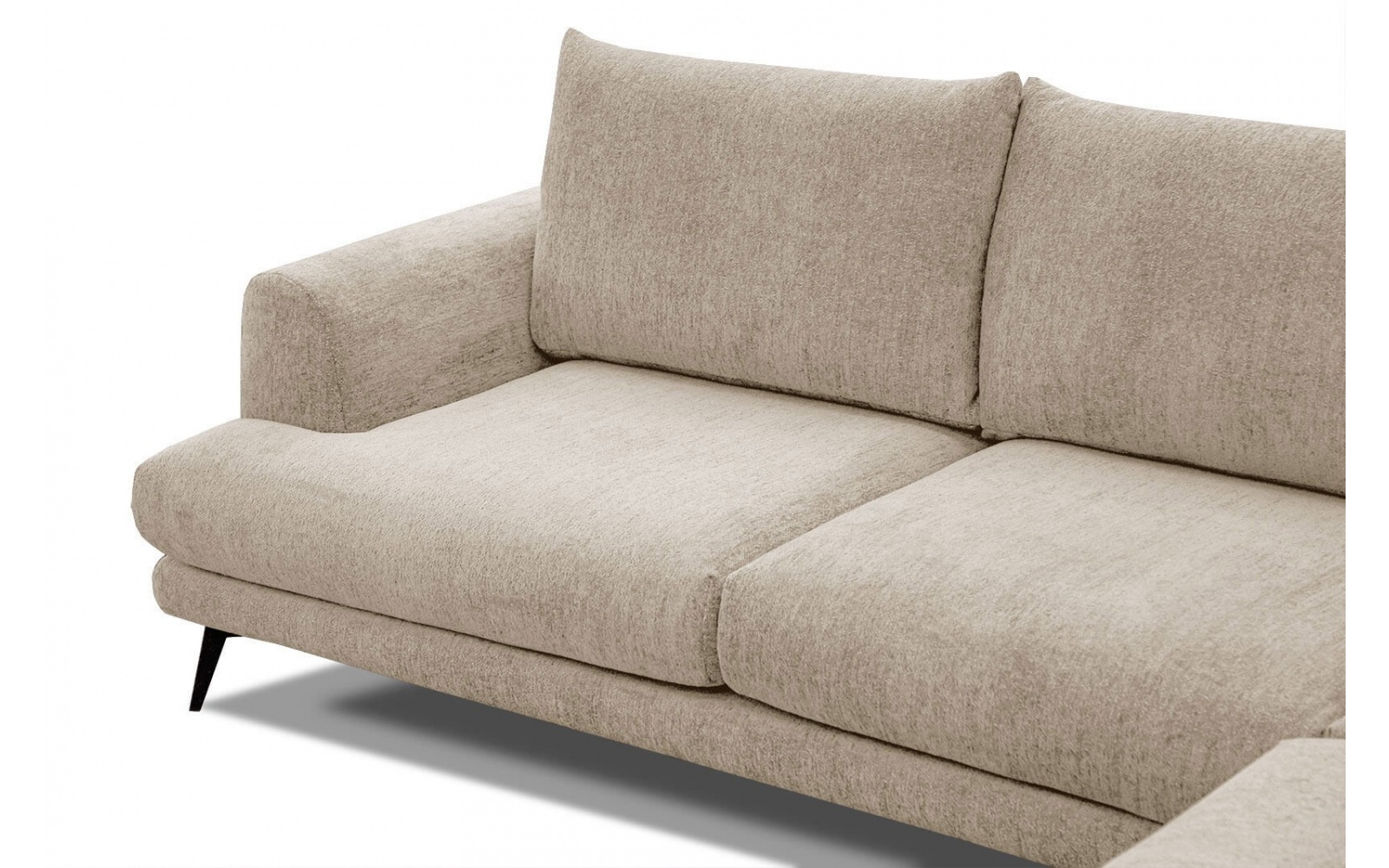 Canapé d'angle droit 5 places ADRIA