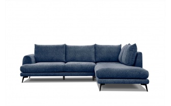 Canapé d'angle droit 5 places ADRIA