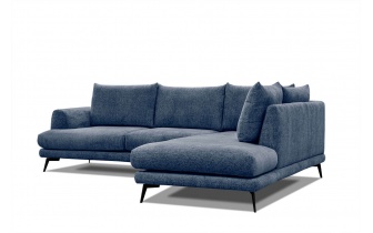 Canapé d'angle droit 5 places ADRIA