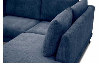 Canapé d'angle droit 5 places ADRIA