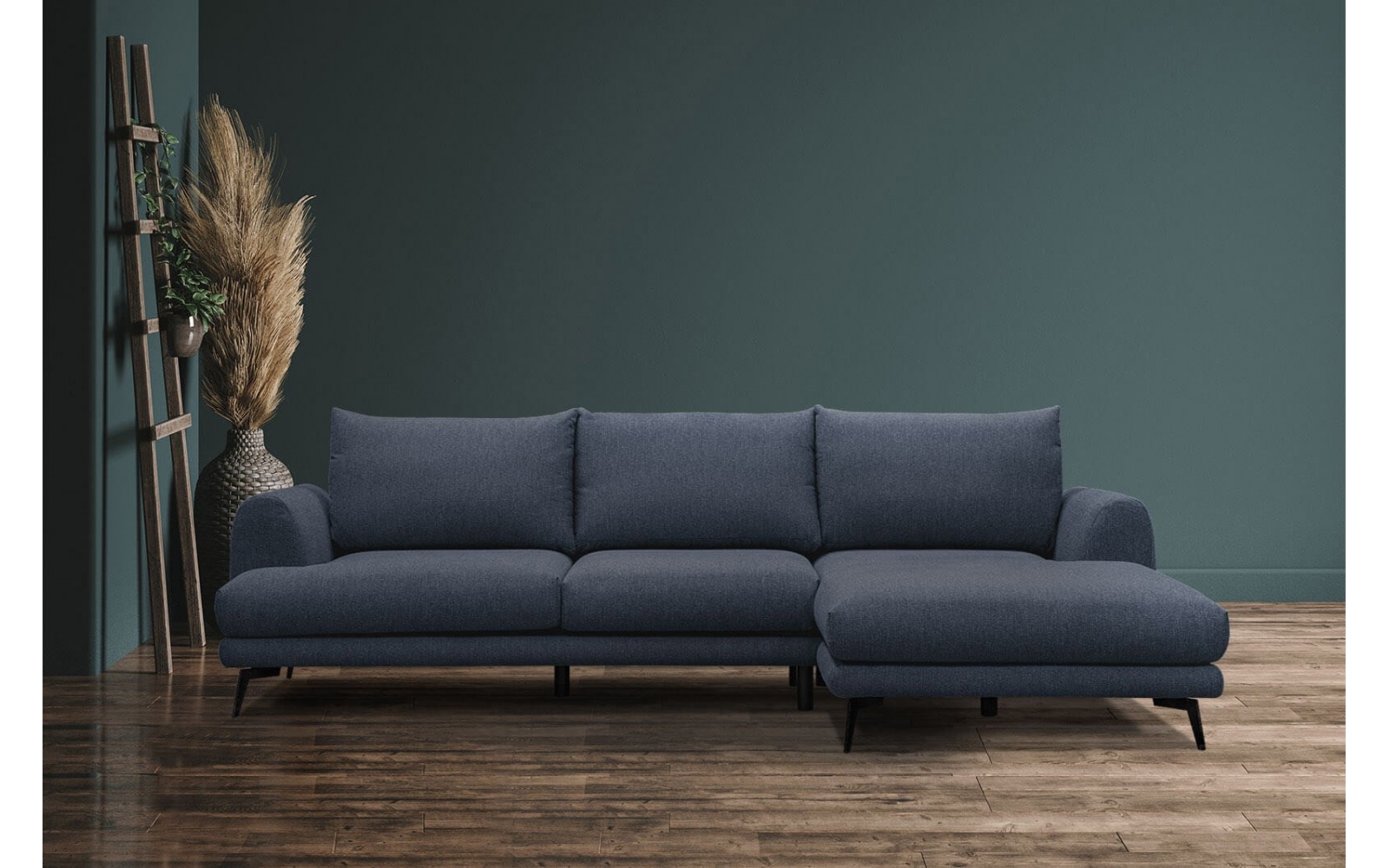 Canapé d'angle droit 4 places ADRIA