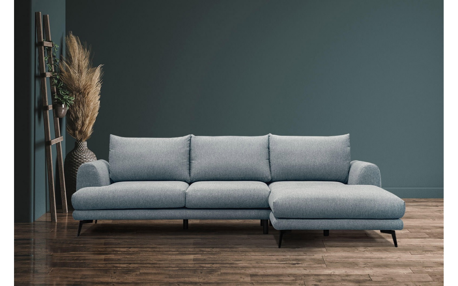 Canapé d'angle droit 4 places ADRIA