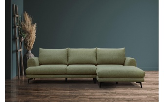 Canapé d'angle droit 4 places ADRIA