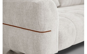 Canapé droit 3 places XXL SALVINI