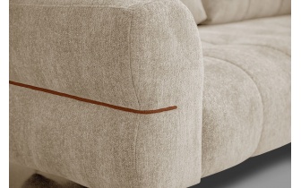 Canapé droit 3 places XXL SALVINI